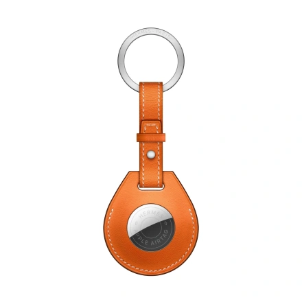 Apple AirTag Hermès Key Ring Orange (MX882)
